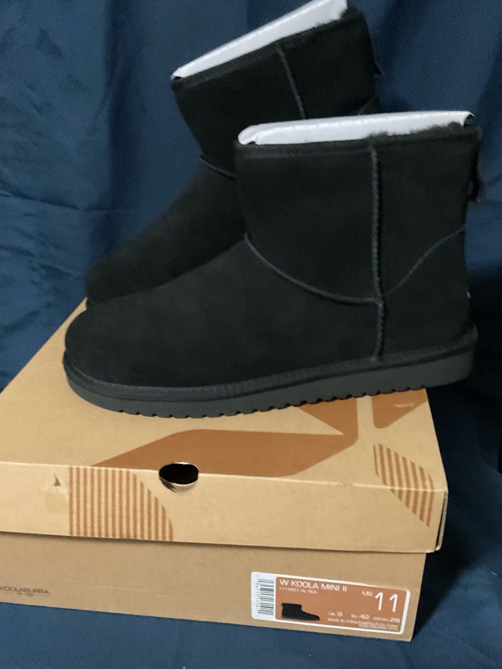 Koolaburra by UGG “W Koola Mini II Black” Women’s 9 / 7.5 Men’s New w/ Box!